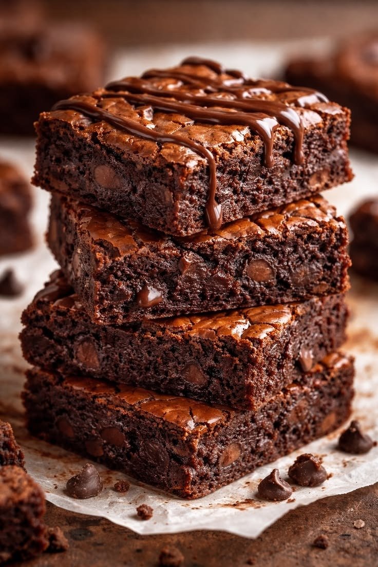 Crinkle Top Fudge Brownie