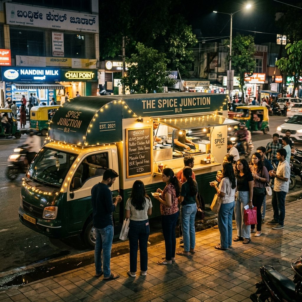 Toast & Tale Food Truck on Bangalore streets