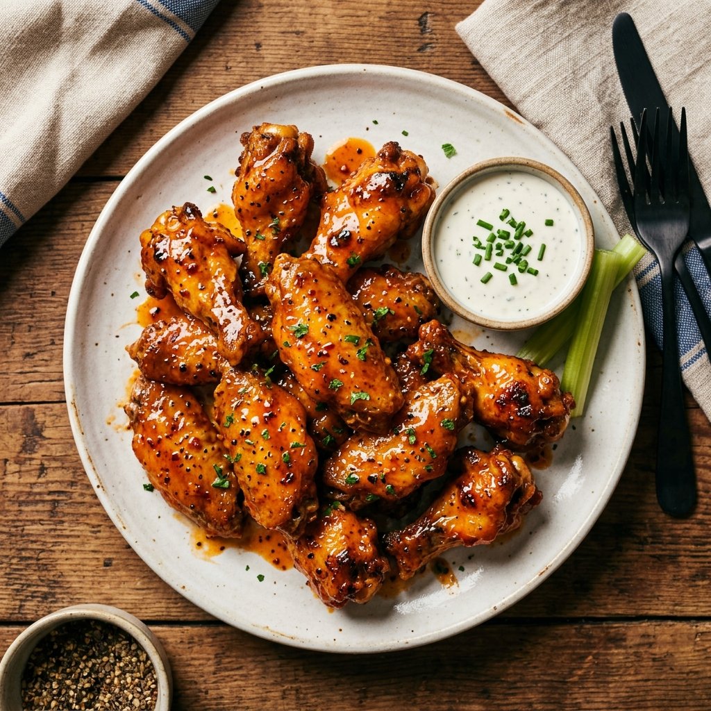 Saucy Chicken Wings